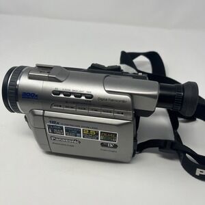 PANASONIC PV-DV100D Digital Palmcorder, UNTESTED, AS IS (No Battery/Charger)